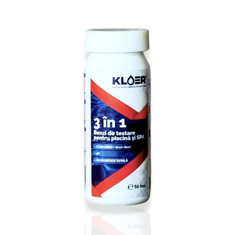 KLOER Benzi Test Apă 3-în-1